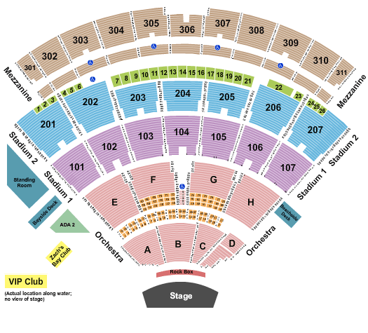 Jones Beach Theater Outlaw Music Festival Seating Chart